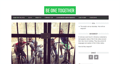 Desktop Screenshot of beonetogether.com